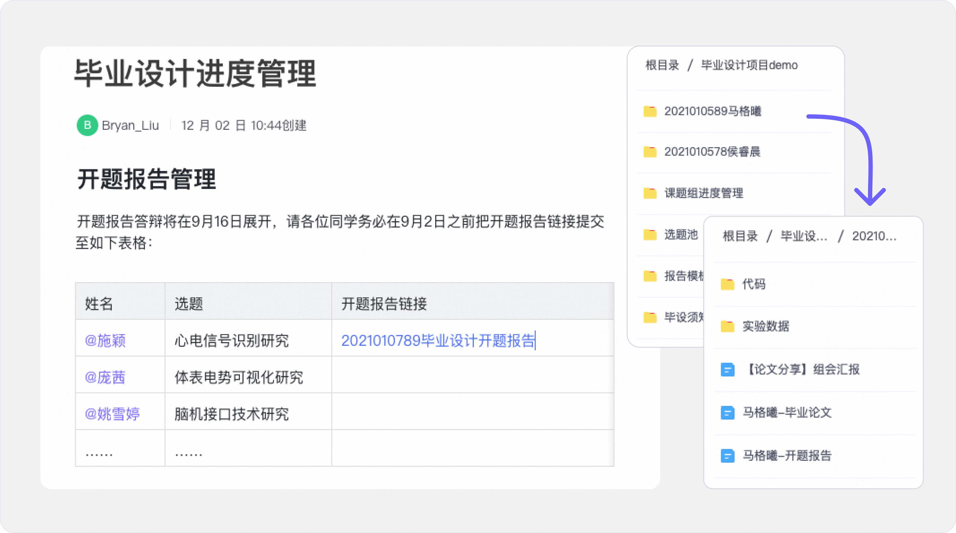 动态和多样化的讲义